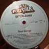 LP Elton John - Your Songs, 1982