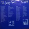 LP Ina Deter ‎– Frauen Kommen Langsam – Aber Gewaltig, 1986