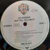 LP Ry Cooder ‎– Bop Till You Drop
