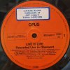 LP Opus - Live Is Life, 1984