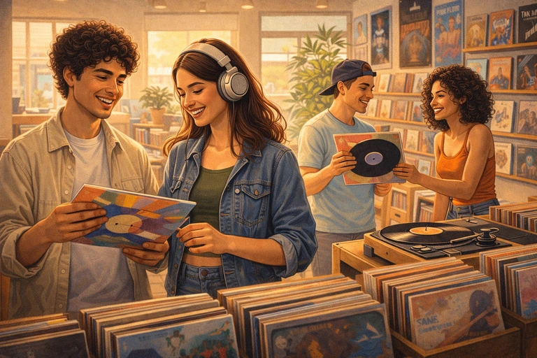 Proč mladá generace znovu objevuje vinyly