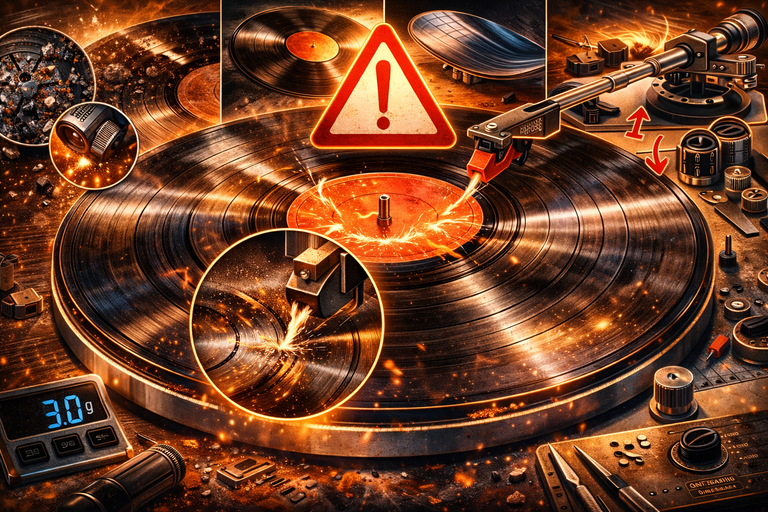 Proč vinyl přeskakuje a jak to vyřešit krok za krokem