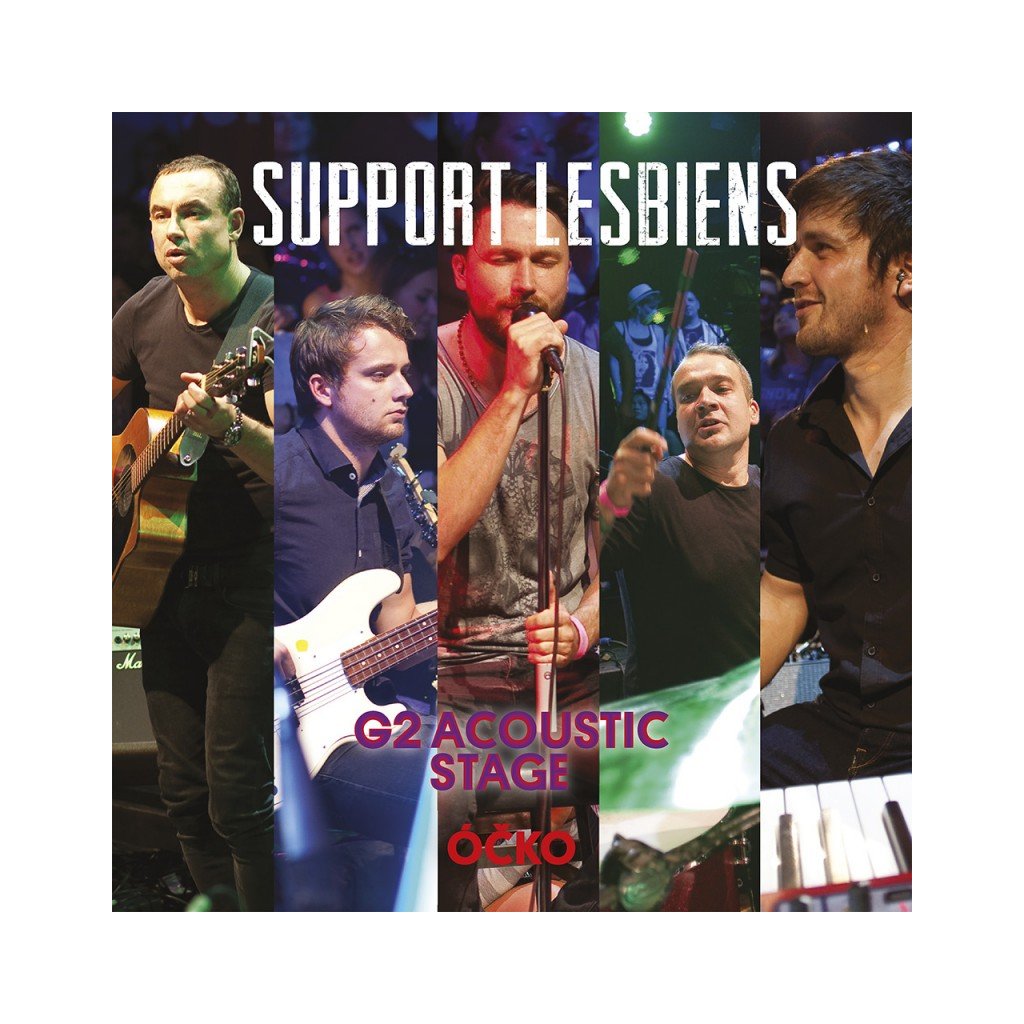 VINYLO.SK | SUPPORT LESBIENS ♫ OCKO G2 ACOUSTIC STAGE [CD + DVD] 0825646161331
