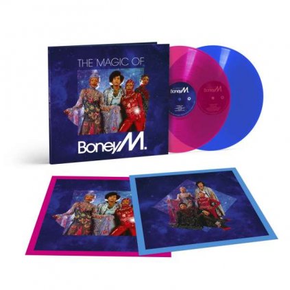 VINYLO.SK | Boney M. ♫ The Magic of Boney M. / Transparent Pink & Blue Vinyl [2LP] vinyl 0194399344316