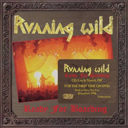 VINYLO.SK | Running Wild ♫ Ready For Boarding [CD + DVD] 4050538706062