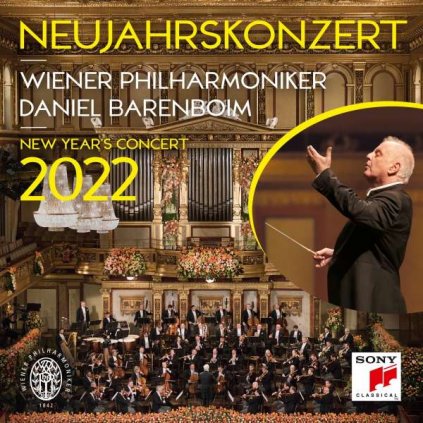 VINYLO.SK | Wiener Philharmoniker / Daniel Barenboim ♫ Neujahrskonzert 2022 / New Year's Concert [2CD] 0194399625026