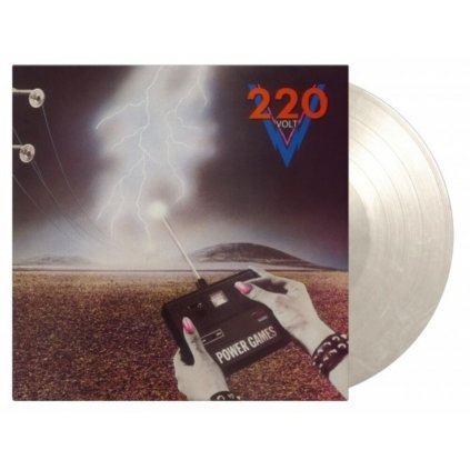VINYLO.SK | Two Hundred Twenty Volt ♫ Power Games / Insert / Limited Edition of 1000 copies / Clear & White Marbled Vinyl [LP] vinyl 8719262018679