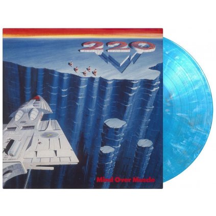VINYLO.SK | Two Hundred Twenty Volt ♫ Mind Over Muscle / Insert / Limited Edition of 1000 copies / Blue, White & Black Marbled Vinyl [LP] vinyl 8719262018686