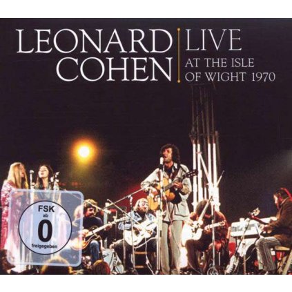 VINYLO.SK | COHEN, LEONARD - LIVE AT THE ISLE OF WIGHT 1970 [CD + DVD]