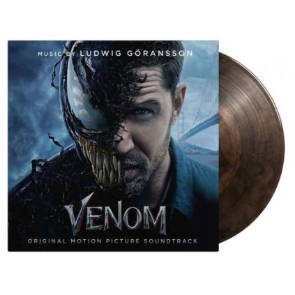 VINYLO.SK | OST ♫ Venom / Fridge Magnet / Limited Edition of 1500 copies / Clear & Black Marbled Vinyl [LP] vinyl 8719262018891