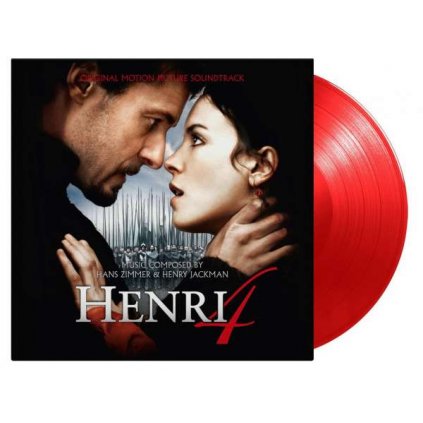 VINYLO.SK | Hans Zimmer ♫ Henri 4 (OST) / Limited Edition of 750 copies / Red Vinyl [2LP] vinyl 8719262018600