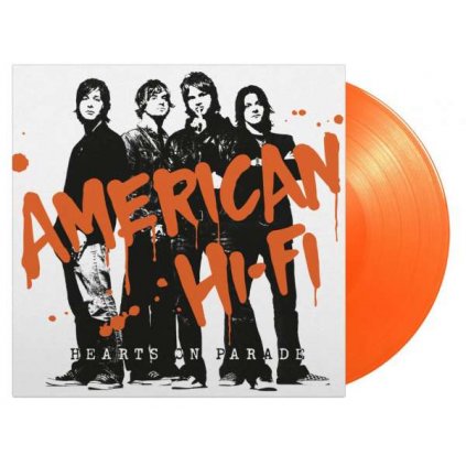 VINYLO.SK | American Hi-Fi ♫ Hearts On Parade / Insert / First Time On Vinyl / Limited Edition of 1500 copies / Orange Vinyl [LP] vinyl 8719262023123