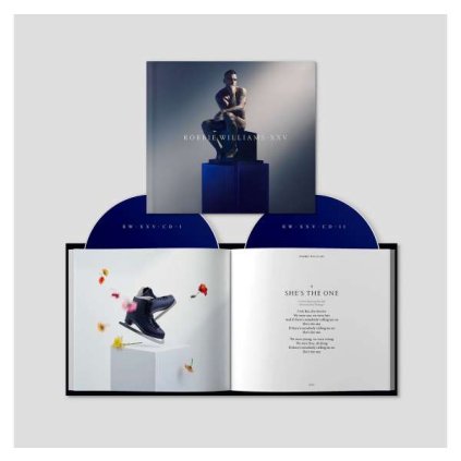 VINYLO.SK | Williams Robbie ♫ XXV / Deluxe Edition / Hardcover [2CD] 0194399218426