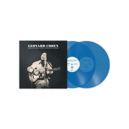 VINYLO.SK | Cohen Leonard ♫ Hallelujah & Songs From His Albums / Clear Blue Vinyl [2LP] vinyl 0194399948217