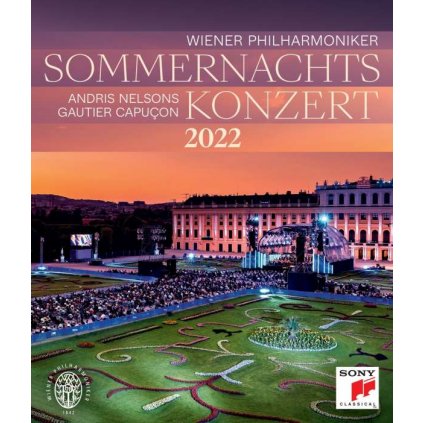 VINYLO.SK | Wiener Philharmoniker / Andris Nelsons ♫ Summer Night Concert 2022 [Blu-Ray] 0196587175290