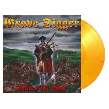 VINYLO.SK | Grave Digger ♫ Tunes of War / Limited Edition of 1500 copies / Flaming Coloured Vinyl [2LP] vinyl 8719262013070