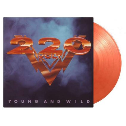 VINYLO.SK | Two Hundred Twenty Volt ♫ Young and Wild / Insert / Limited Edition of 1000 copies / Clear, Gold & Red Marbled Vinyl [LP] vinyl 8719262018693
