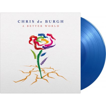 VINYLO.SK | Burgh Chris De ♫ A Better World / Printed Inners / Limited Edition of 500 copies / Translucent Blue Vinyl [2LP] vinyl 8719262024380
