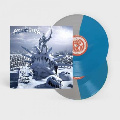 VINYLO.SK | Helloween ♫ My God-given Right / Limited Edition / Blue - Grey Vinyl [2LP] vinyl 0727361352400
