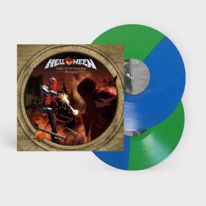 VINYLO.SK | Helloween ♫ Keeper Of The Seven Keys: The Legacy / Limited Edition / Blue - Green Vinyl [2LP] vinyl 0727361487799
