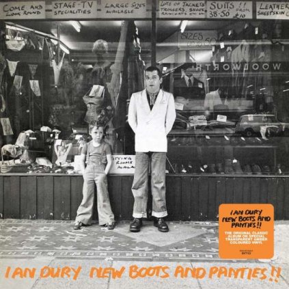 VINYLO.SK | Dury Ian ♫ New Boots And Panties!! / Amber Vinyl [LP] vinyl 4050538828153