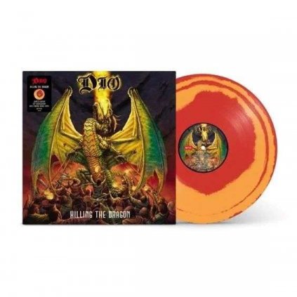 VINYLO.SK | Dio ♫ Killing The Dragon / Limited Edition / Red - Orange Swirl Vinyl [LP] vinyl 4050538769319