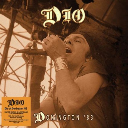 VINYLO.SK | Dio ♫ Dio At Donington ‘83 (Live) / Lenticular Cover / Limited Edition [2LP] vinyl 4050538688078