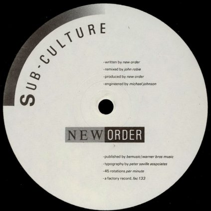 VINYLO.SK | New Order ♫ Sub-culture [LP] vinyl 0190295167134