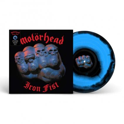 VINYLO.SK | Motörhead ♫ Iron Fist / 40th Anniversary Limited Edition / Black - Blue Swirl Vinyl [LP] vinyl 4050538696547