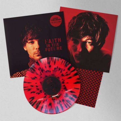 VINYLO.SK | Tomlinson Louis ♫ Faith In The Future / Indies / Red & Black Vinyl [LP] vinyl 4050538827408