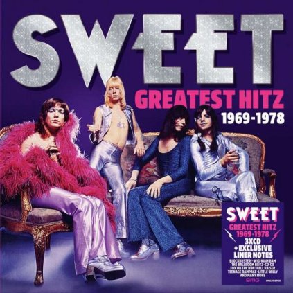 VINYLO.SK | Sweet, The ♫ Greatest Hitz! The Best Of Sweet 1969-1978 [3CD] 4050538821307
