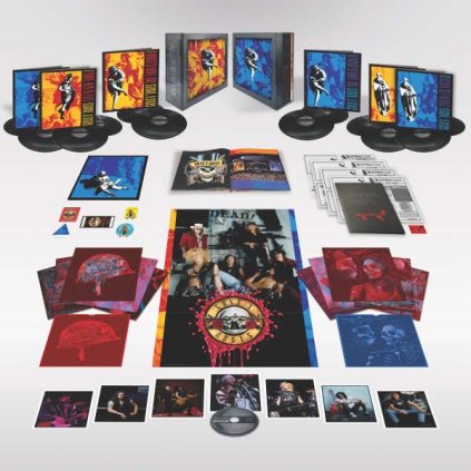 VINYLO.SK | Guns n' Roses ♫ Use Your Illusion / (Live) / Super Deluxe Edition / Bonus / BOX SET [12LP + Blu-Ray] vinyl 0602445116522