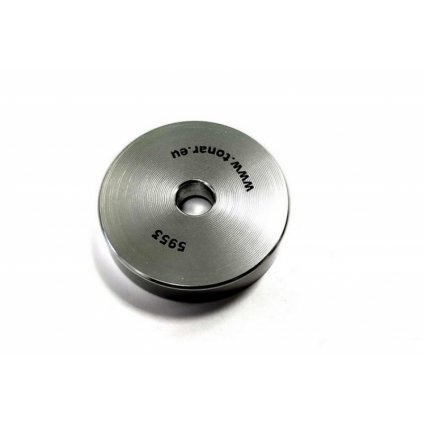 VINYLO.SK | Tonar 45RPM Adapter Aluminium Puck Silver