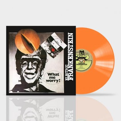 VINYLO.SK | Electric Frankenstein ♫ What Me Worry? / Orange Vinyl / HQ [LP] vinyl 0196587063610
