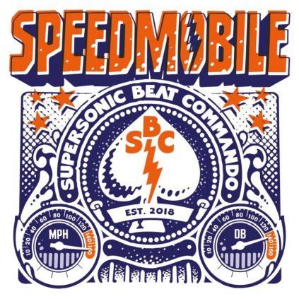 VINYLO.SK | Speedmobile ♫ Supersonic Beat Commando / Limited Numbered Edition of 750 copies / Crystal Clear Vinyl / Audiophile [LP] vinyl 8719262015555