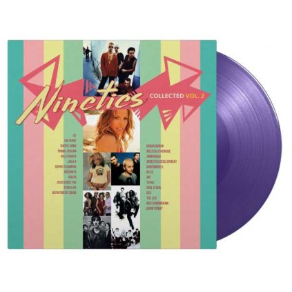 VINYLO.SK | Rôzni interpreti ♫ Nineties Collected Vol.2 / Limited Numbered Edition of 1500 copies / Purple Vinyl / Audiophile [2LP] vinyl 0600753963623