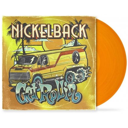 VINYLO.SK | Nickelback ♫ Get Rollin' / Transparent Orange Vinyl [LP] vinyl 4050538853827