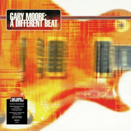 VINYLO.SK | Moore Gary ♫ A Different Beat / Translucent Orange Vinyl / Bonus Track(s) [2LP] vinyl 4050538825794