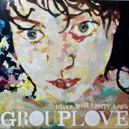 VINYLO.SK | Grouplove ♫ Never Trust A Happy Song / Limited Edition / Red Vinyl [LP] vinyl 0075678640018