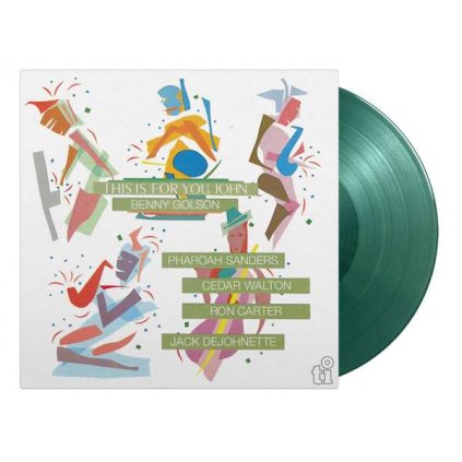 VINYLO.SK | Golson Benny ♫ This Is For You, John / Deluxe Limited Numbered Edition of 1000 copies / Green Vinyl [LP] vinyl 8719262025035