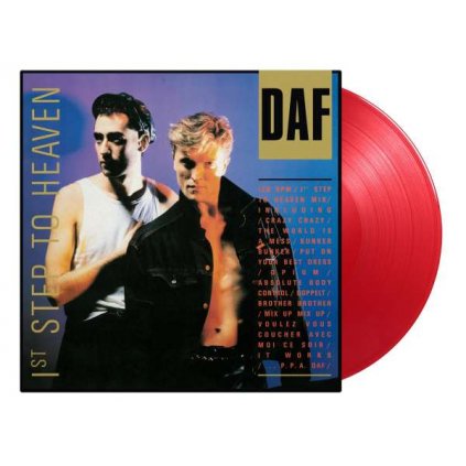 VINYLO.SK | Daf ♫ 1st Step To Heaven / Deluxe Limited Edition of 1000 copies / Translucent Red Vinyl / HQ [LP] vinyl 8719262023963