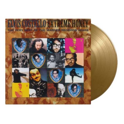 VINYLO.SK | Costello Elvis ♫ Extreme Honey - Very Best Of Warner Records Years / Limited Edition of 4000 copies / Gold Vinyl / HQ [2LP] vinyl 8719262017481