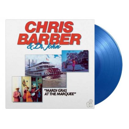 VINYLO.SK | Barber Chris & Dr. John ♫ Mardi Gras At The Marquee / Limited Edition of 1000 copies/ Blue Vinyl / HQ [2LP] vinyl 8719262025028
