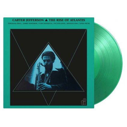 VINYLO.SK | Jefferson Carter ♫ Rise Of Atlantis / Limited Numbered Edition of 1000 copies / Transparent Green Vinyl / Audiophile [LP] vinyl 8719262027213