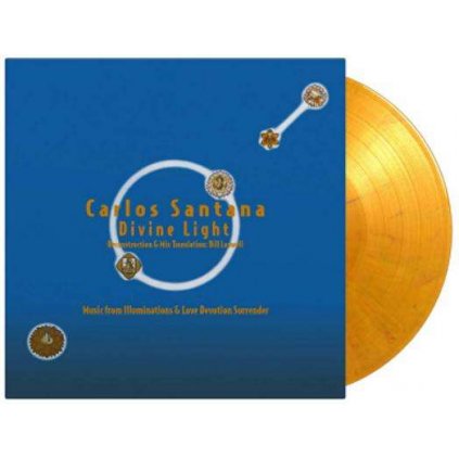 VINYLO.SK | Santana Carlos ♫ Divine Light : Reconstruction & Mix Translation By Bill Laswell / Limited Numbered Edition / 1st Time on Vinyl / Coloured Vinyl / Audiophile [2LP] vinyl 8719262024618