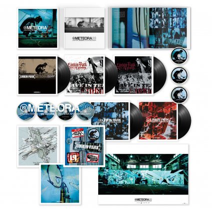 VINYLO.SK |  Linkin Park ♫ Meteora / 20th Anniversary Limited Super Deluxe Edition / BOXSET [5LP + 4CD + 3DVD] vinyl 0093624880998