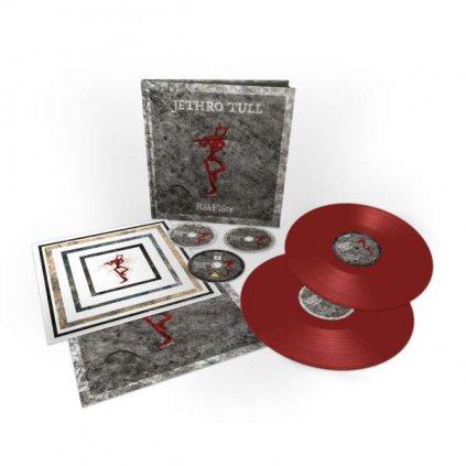 VINYLO.SK | Jethro Tull ♫ Rökflöte / Deluxe Limited Edition / Red Vinyl / BOX SET [2LP + 2CD + Blu-Ray] vinyl 0196587769512