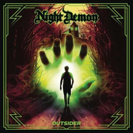 VINYLO.SK | Night Demon ♫ Outsider / Transparent Green Vinyl [LP] vinyl 0196587693916