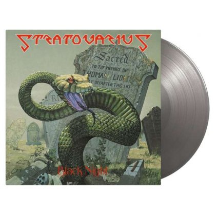 VINYLO.SK | Stratovarius ♫ Black Night / Limited Numbered Edition of 1000 copies / Silver Vinyl [SP7inch] vinyl 8719262025547