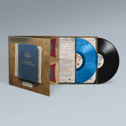 VINYLO.SK | Frightened Rabbit ♫ Pedestrian Verse / Limited Edition / Indies / Blue & Black Vinyl [2LP] vinyl 5054197231889